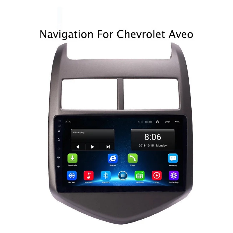 NAVITOPIA 9 дюймов 4G LTE wifi головное устройство для Chevrolet Aveo/Sonic 2011 2013 Android 6 0 2G + 32G