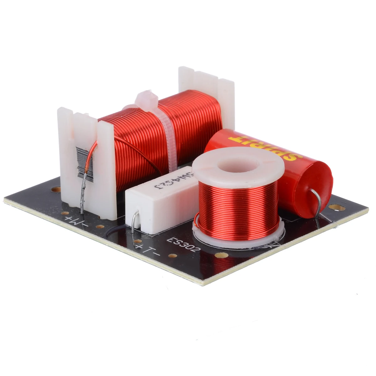 2 Way 2 Unit HiFi Audio Treble Bass Speaker Frequency Divider 400W Crossover Speaker Frequency Divider Stereo Crossover Filters