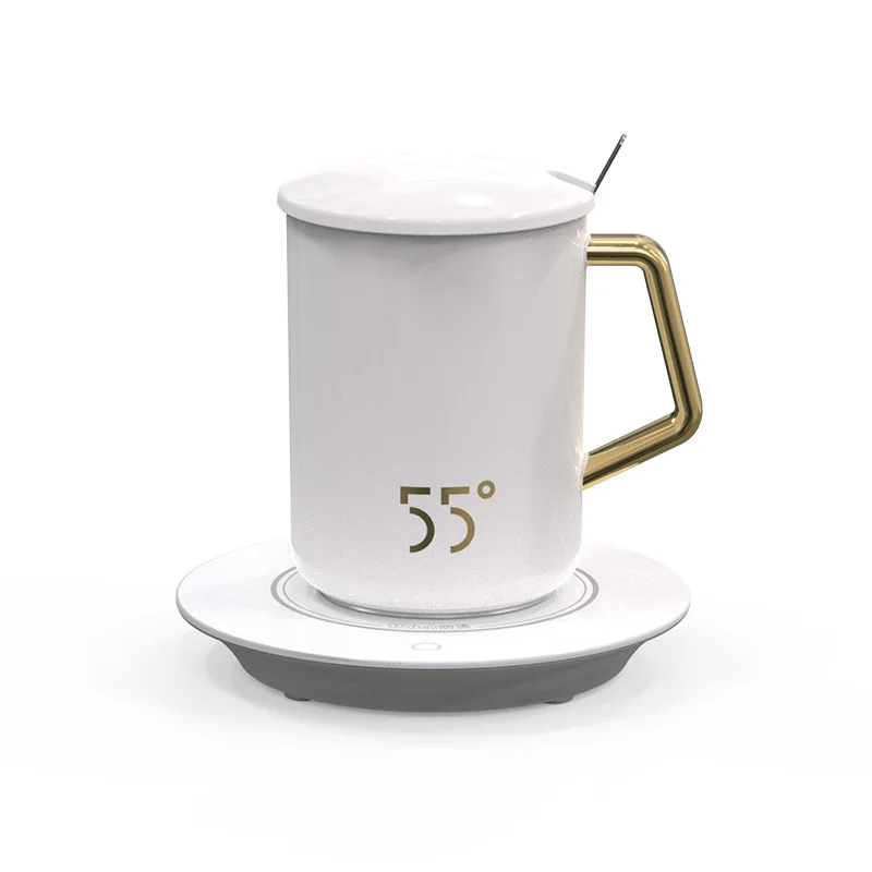 Cerative keep warm ceramic mug adjustable temperature cup Mugs control