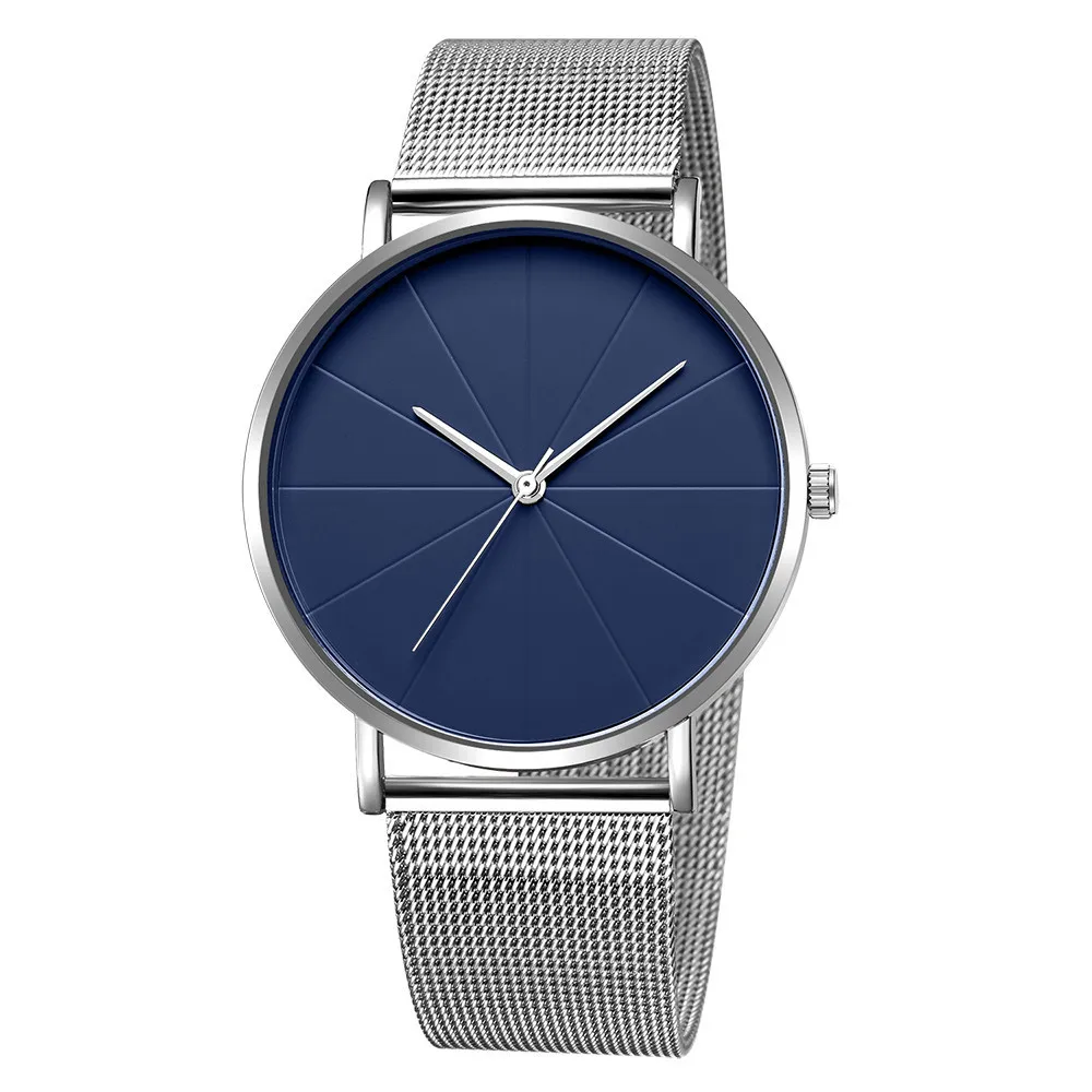 Новые модные повседневные часы Wo для мужчин s для мужчин GENEVA Wo для мужчин s Классические кварцевые наручные часы из нержавеющей стали часы-браслет