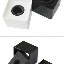 40 мм отверстие ТВ crew микрофон для интервью квадратной формы логотип флаг станция ABS Материал 100 шт