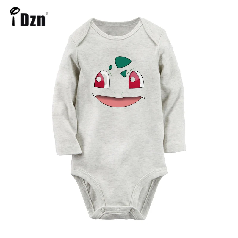 

Pokemon Charmander Charizard Pikachu Squirtle Wartortle Design Newborn Baby Bodysuit Toddler Long Sleeve Onsies Jumpsuit Clothes