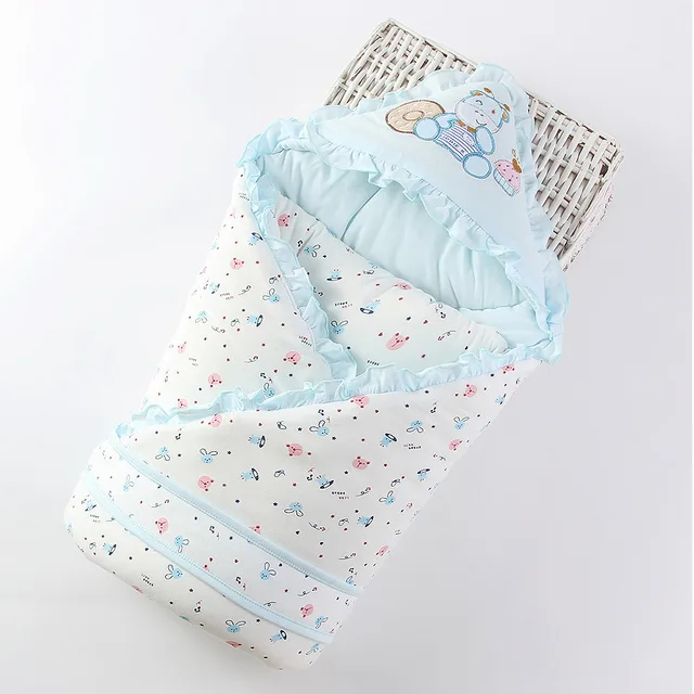 KiDadndy Cute Soft Cotton Sleeping Bag Newborns Sleeping Bag Envelope
