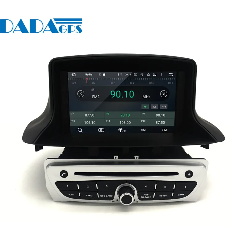 Excellent Newest Android 8.0 7.1 Car Radio DVD Player GPS Navigation for Renault Megane 3 Fluence 2009-2015 Audio Stereo Unit Multimedia 10