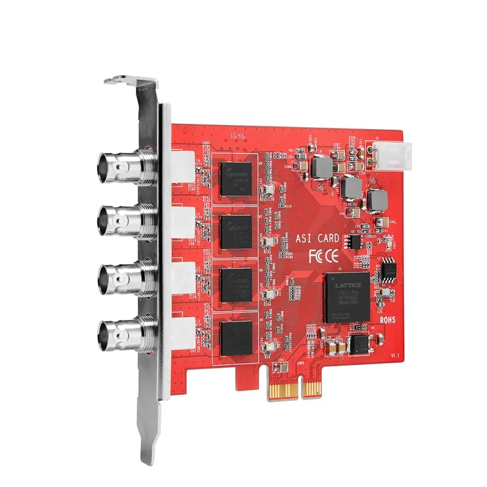 TBS690A 4 входа карта захвата для передачи данных ASI в IP трансляции ТВ хит продаж DVB