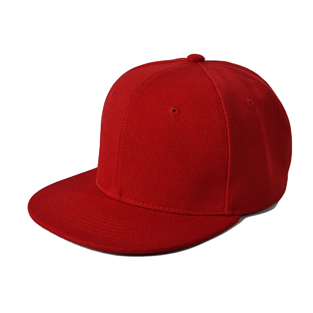Brand Mens Womens Snapback Caps sport fitted hat Red Color Hip Hop Snap