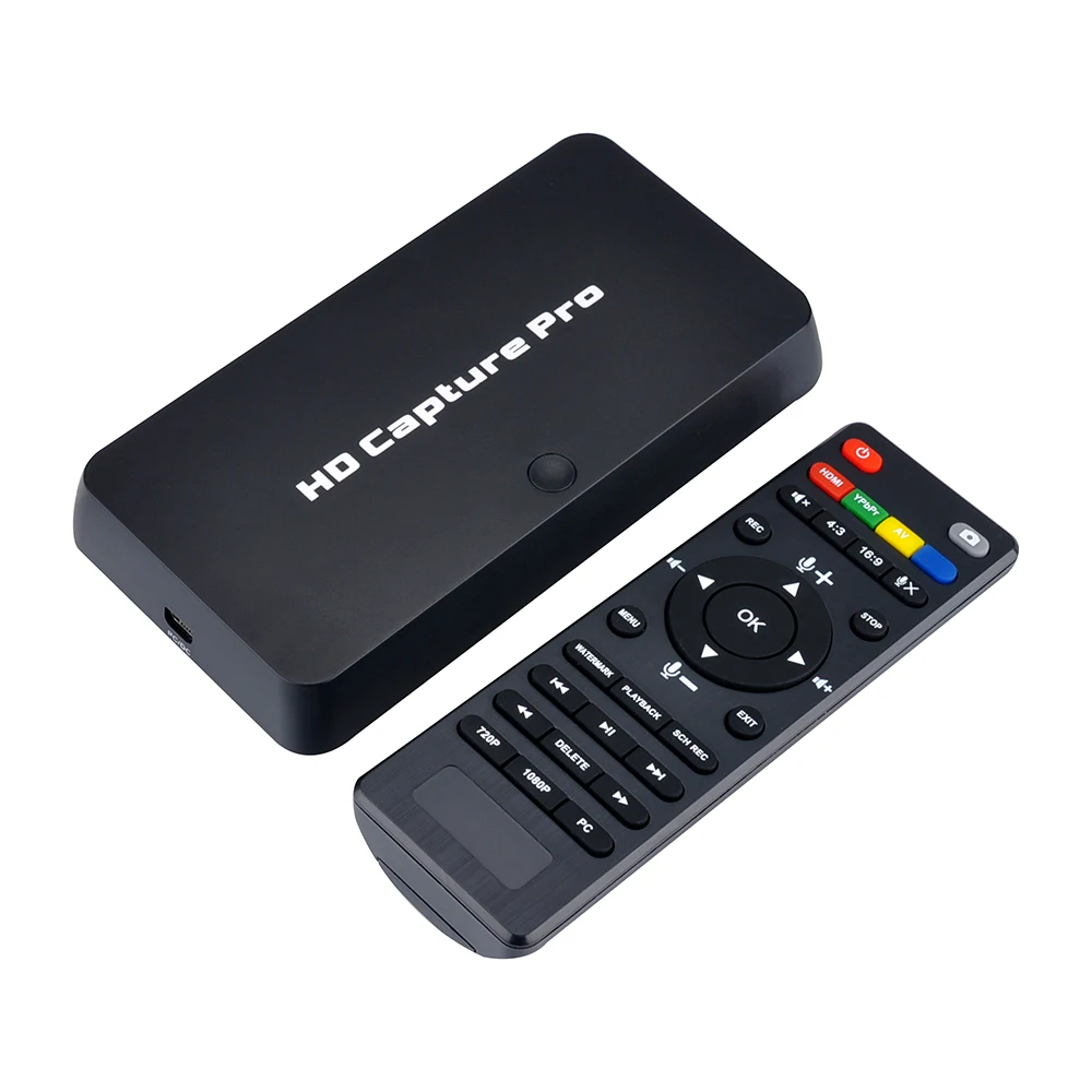 Ezcap295 HD видео Захват 1080P 60fps игровой рекордер USB 2 0 карты воспроизведения с пультом