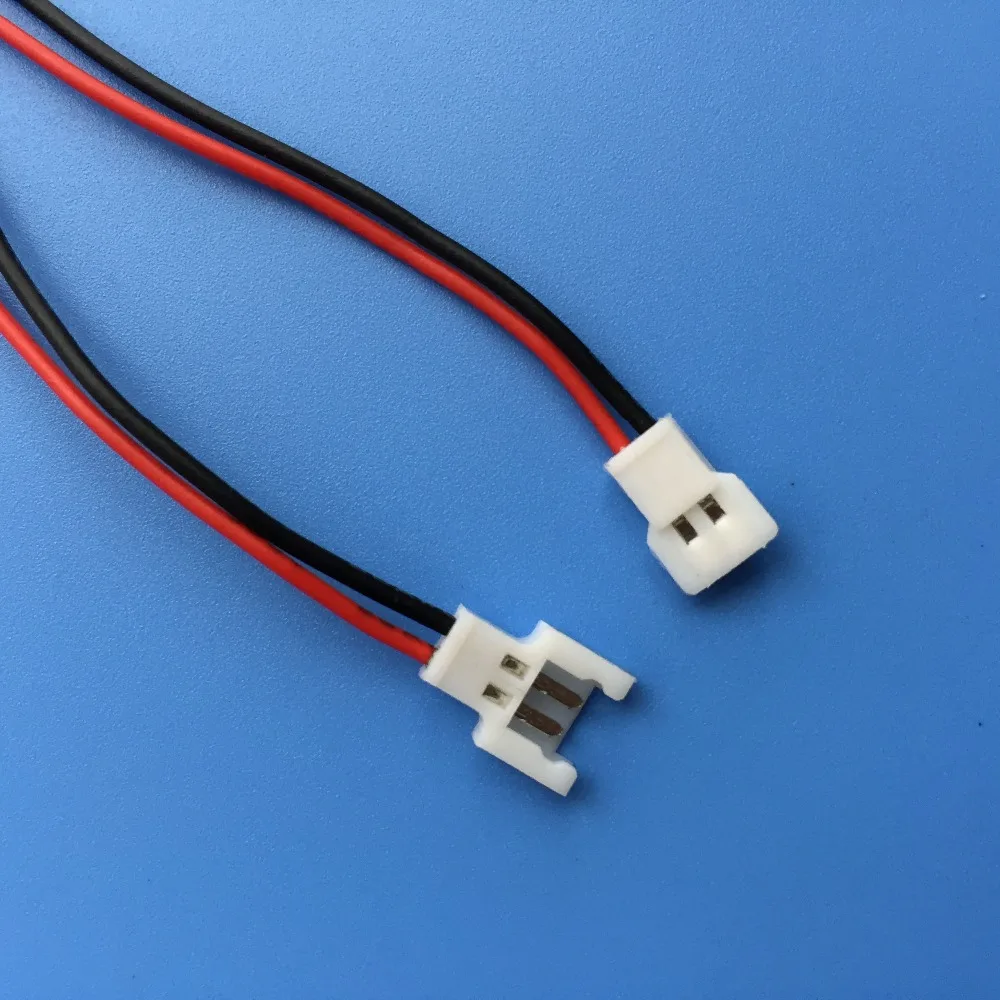 

1S 2 Pins Mirco Model Battery Connector for RC Helicopter QAV Multicopter Length=150mm