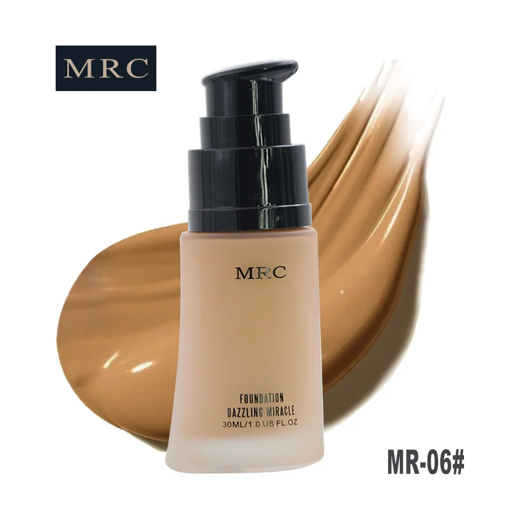 06 Foundation MRC солнцезащитный тональный крем, тональный крем, водостойкий макияж, минеральная Жидкая основа, полное покрытие, основа, косметика - Цвет: 06 Foundation