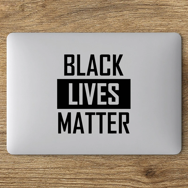 Black Lives Matter Sticker Laptop Decor