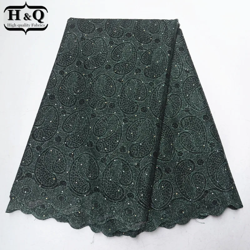 

Latest african tulle lace fabric popular french net lace fabrics embroidery with stones nigerian guipure laces for women dresses