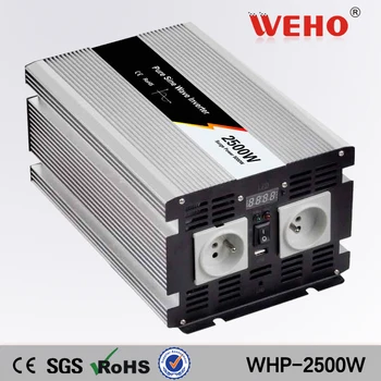 

(WHP-2500-122)2500W 12v dc to ac 220v pure sine wave solar power inverter