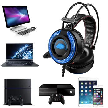 

Laptop Computer Cable Stereo Music Headphone Game Headband With Headphones And Microphone 3.5 Mm