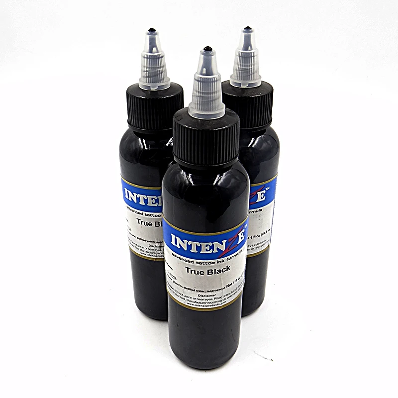 

1PCS professional tattoo ink TRUE BLACK color 4z 120 ml / bottle top color tattoo art supplies kit