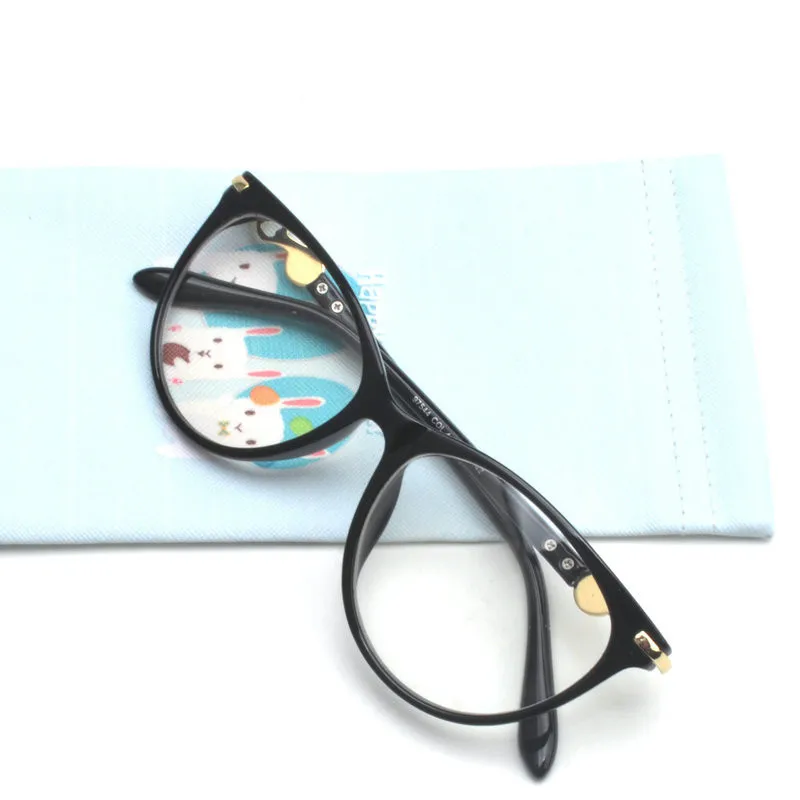 Модные солнцезащитные фотохромные женские очки с кошачьей оправой, оптическая оправа для очков, студенческие очки для близорукости, брендовые Новые солнцезащитные очки FML - Цвет оправы: black-400