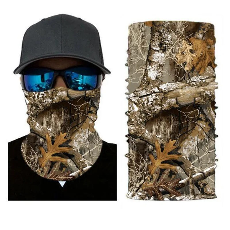 Outdoor Sports Multifunction Cycling Motorcycle Head Scarf Neck Warmer Face Mask Ski Headband Face Shield Skull Mask