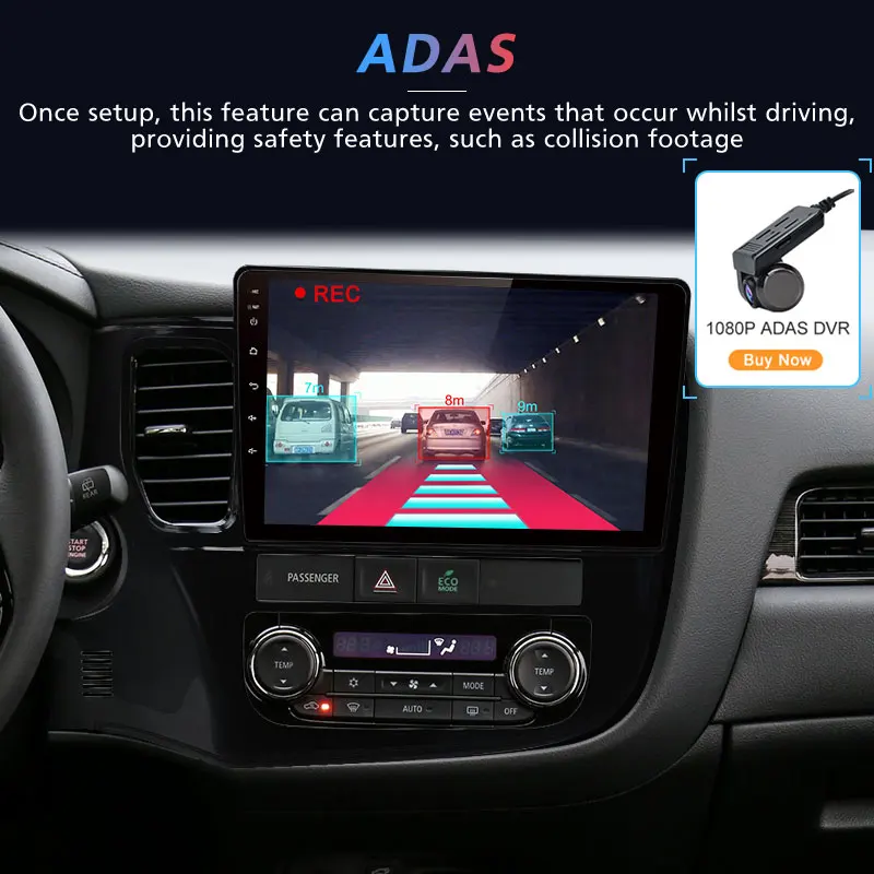 Cheap AWESAFE 2 din Android 8.1 Car DVD Player GPS for Mitsubishi Outlander 3 2012 2013 2014 2015 2016 2017 2018  Car Stereo Radio 4