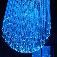 7*0,75 мм сверкающий пластиковый оптоволоконный кабель; водяной экран оптического волокна