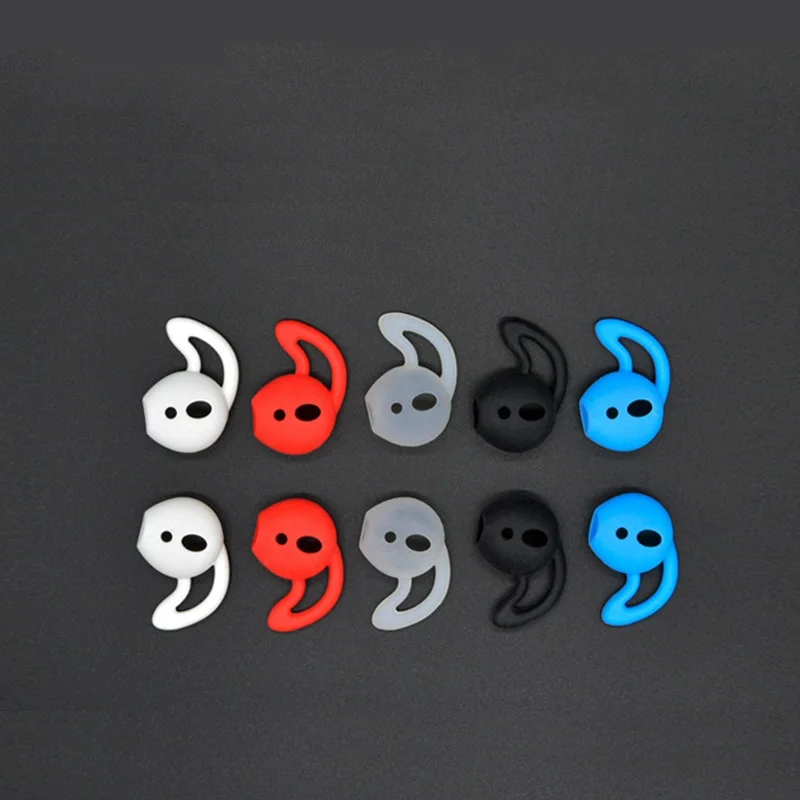RBAYSALE 2 Pieces Ear Pads For Airpod Bluetooth Wireless Earphone iPhone Silicone Caps Headphones Case Apple Eartips | Электроника