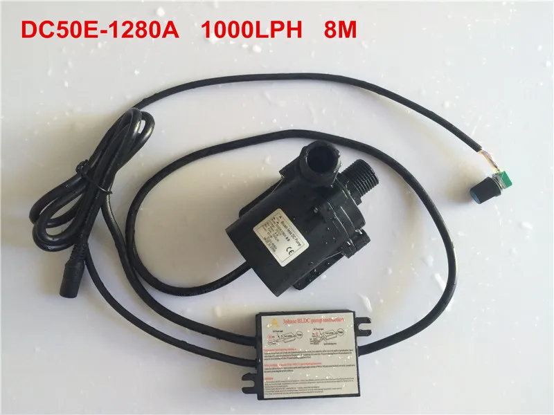 

3pcs 5-12V Adjustable speed Pump Manual or system control 50E-1280A 1000LPH High life 8M Low noise For Hot Water circulation