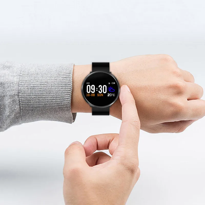 Bluetooth Smartwatch сердечного ритма мониторы шаг Multi-Sport режим фитнес трекер Смарт часы Relogio для мужчин Smartwatch для IOS Android