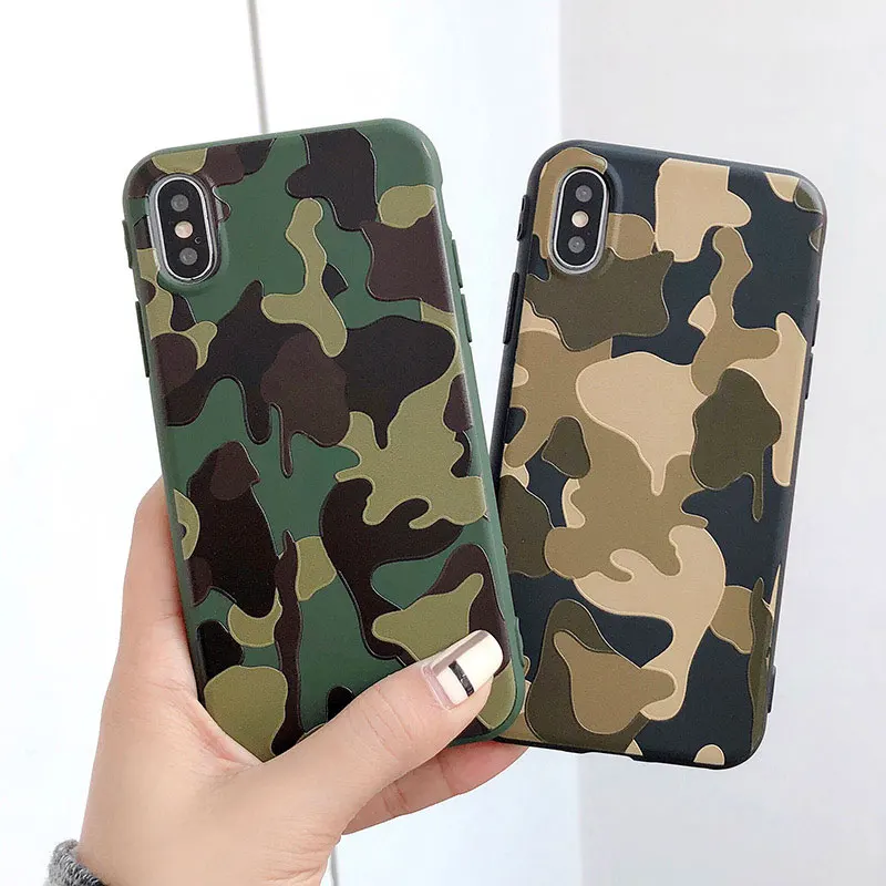 

Retro Cool Fashion Army Camouflage Fundas Case For Apple iPhone 5 5S Back Cover For iPhone SE Phone Cases For iphone 7 6 6S Plus