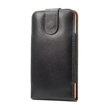 

Rotary Holster Belt Cllip Second Layer Genuine Leather Pouch Case For Xiaomi Redmi Note 5 6 7 Pro Y3 S2 Y1 Lite Note 5A Prime