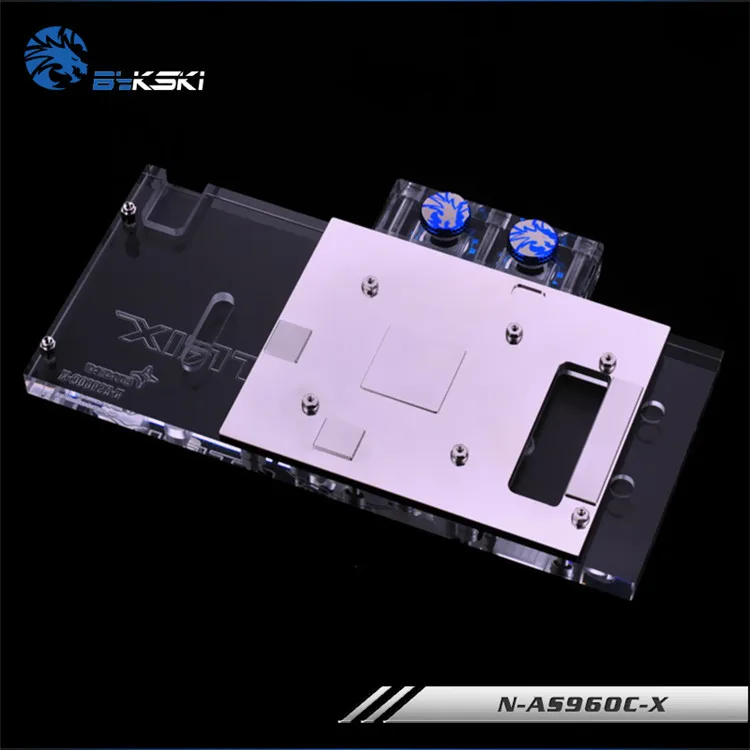 Блок видеокарт Bykski с полным покрытием для ASUS GTX 960 DC2OC 2GD5 медный радиатор водяной