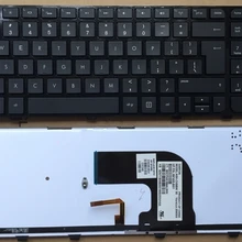 Подлинный 678016-001 для hp DV6-7000 серии Клавиатура с каркасом для ноутбука Великобритании макет