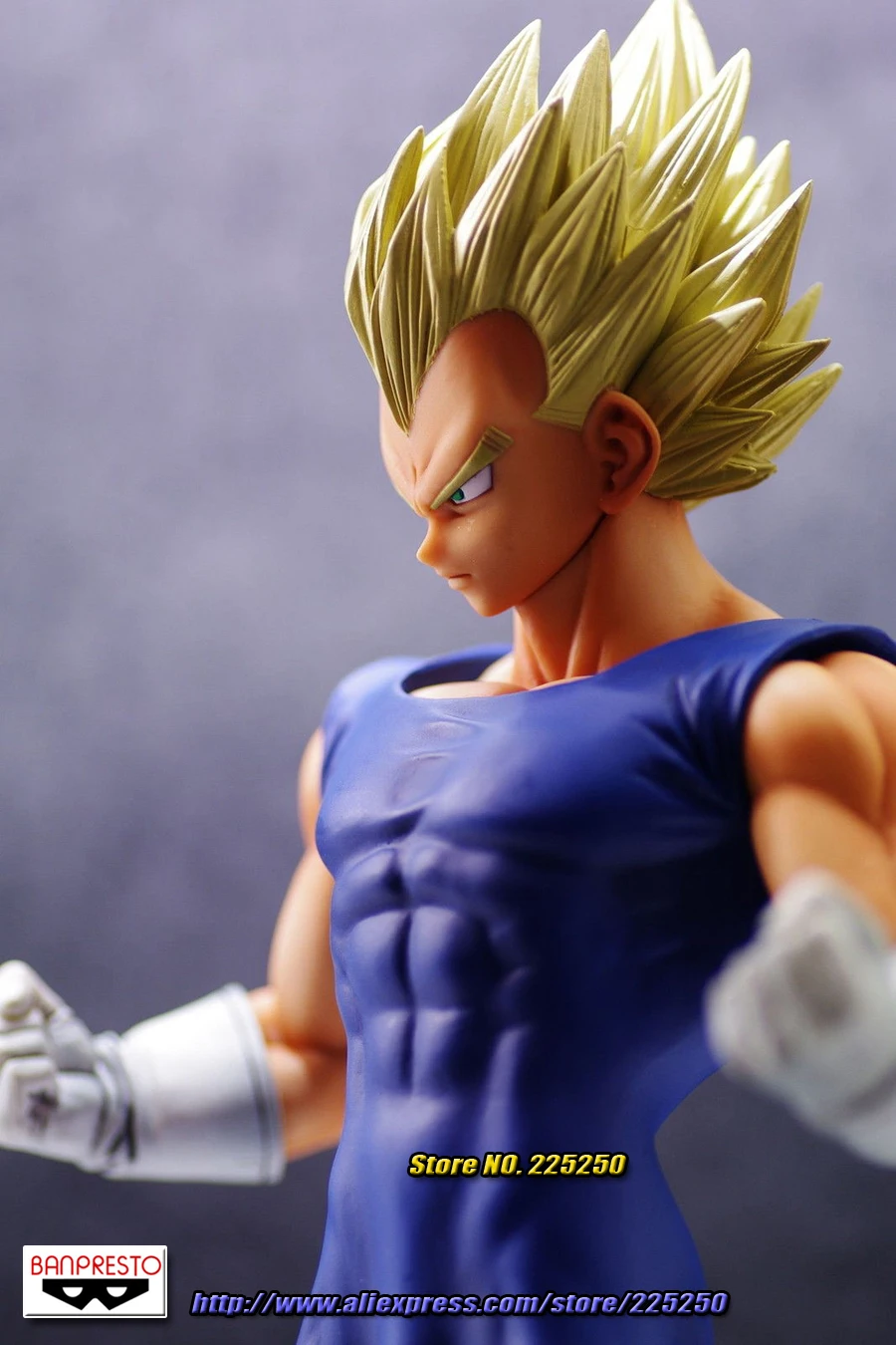 Японское аниме «драгонболл» Dragon Ball Z/Kai Banpresto из мультфильма Dragon Ball(MSP) из нержавеющей стали серии игрушечных фигурок-super Saiyan vegeta