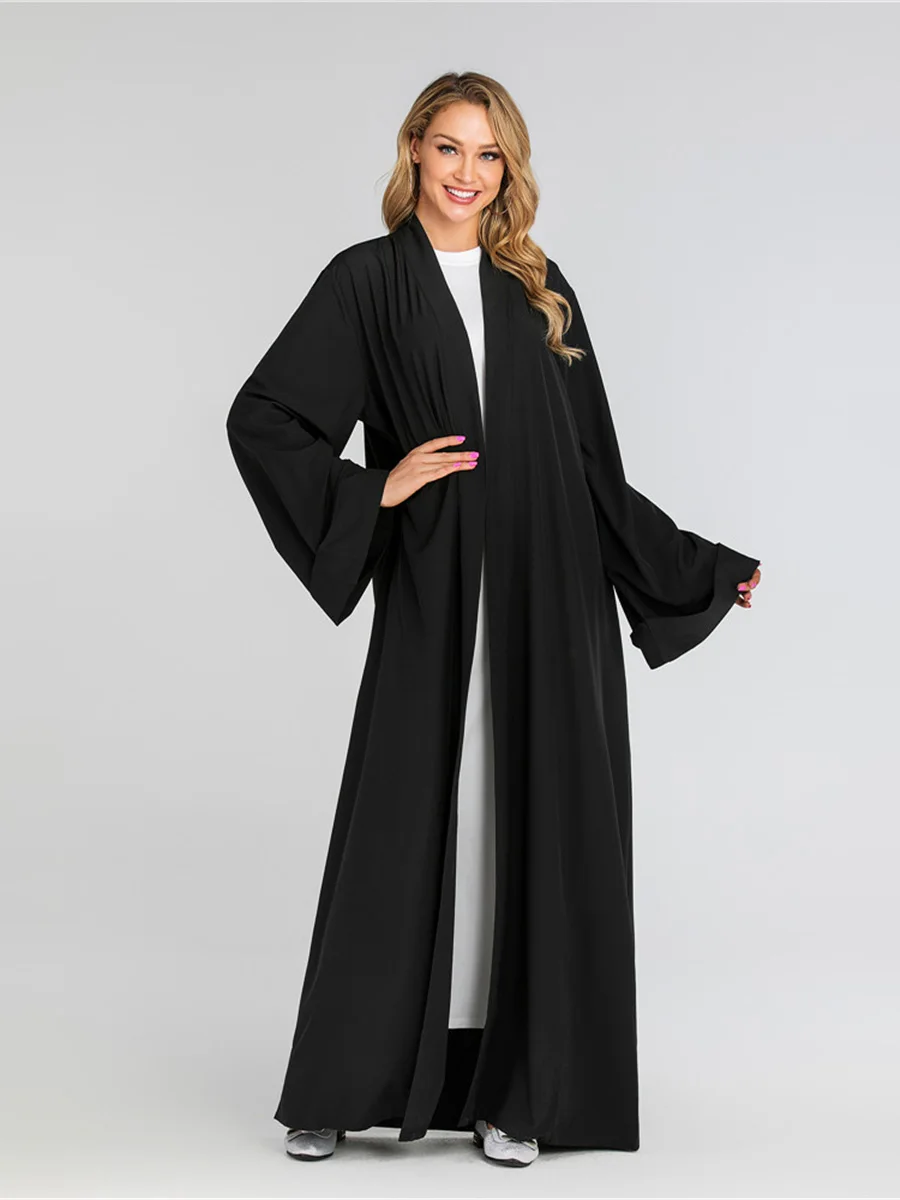 Абая для женщин Мода Дубай мусульманское платье кафтан кимоно Бангладеш халат мусульман мусульманская одежда Кафтан марокаин турецкий ОАЭ