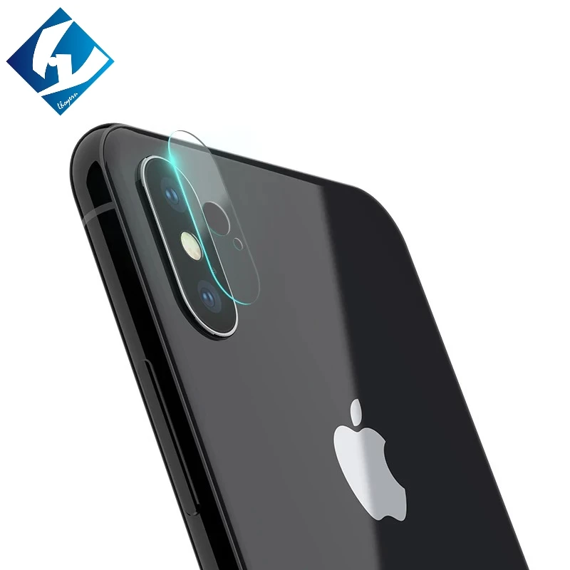 Защита для объектива камеры Защитная крышка iPhone Xs Max XR X 10 8 7 6 S Plus 5 Закаленное