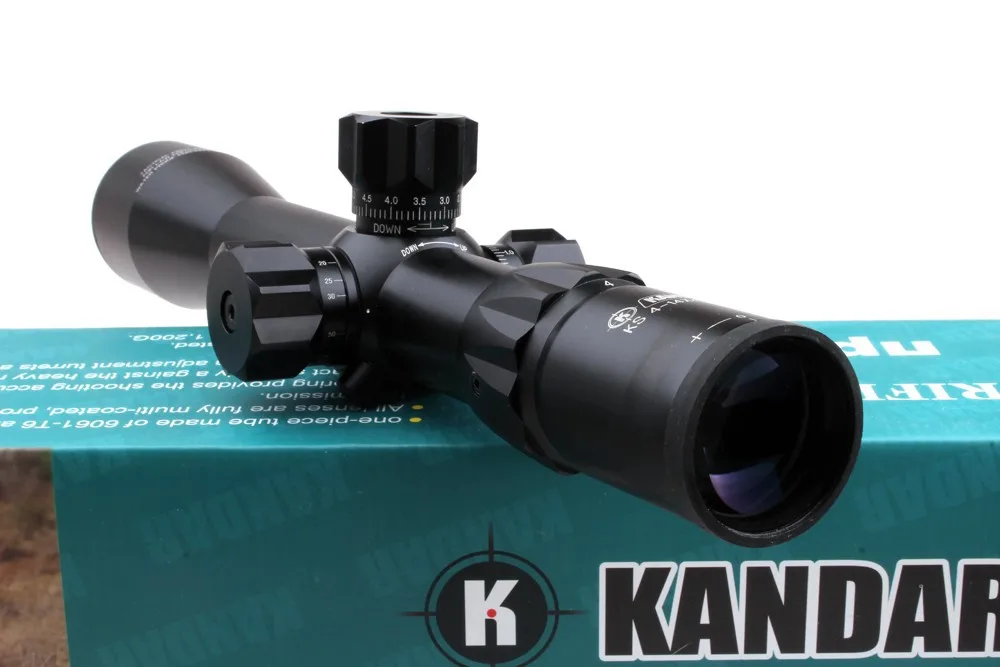 KANDAR 4-14X44 SFF Q-11 Crosshairs тактический оптический прицел первая фокальная плоскость боковая фокусировка 34 мм монотрубка охотничья тропа прицел