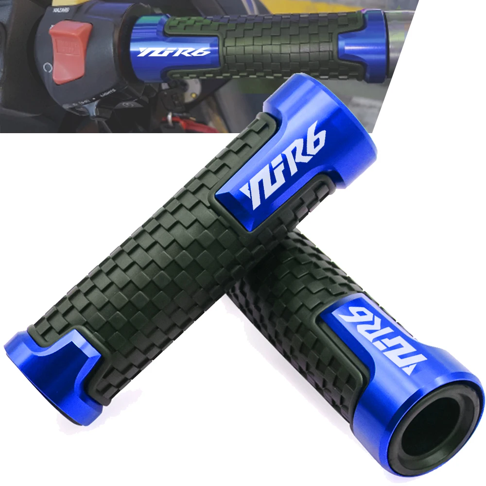 

7/8" 22mm For yamaha YZF R6 1999 2000 2001 2002 2003 2004 2005 2007 2008 2009 2010 Motorcycle handle grips racing handlebar grip