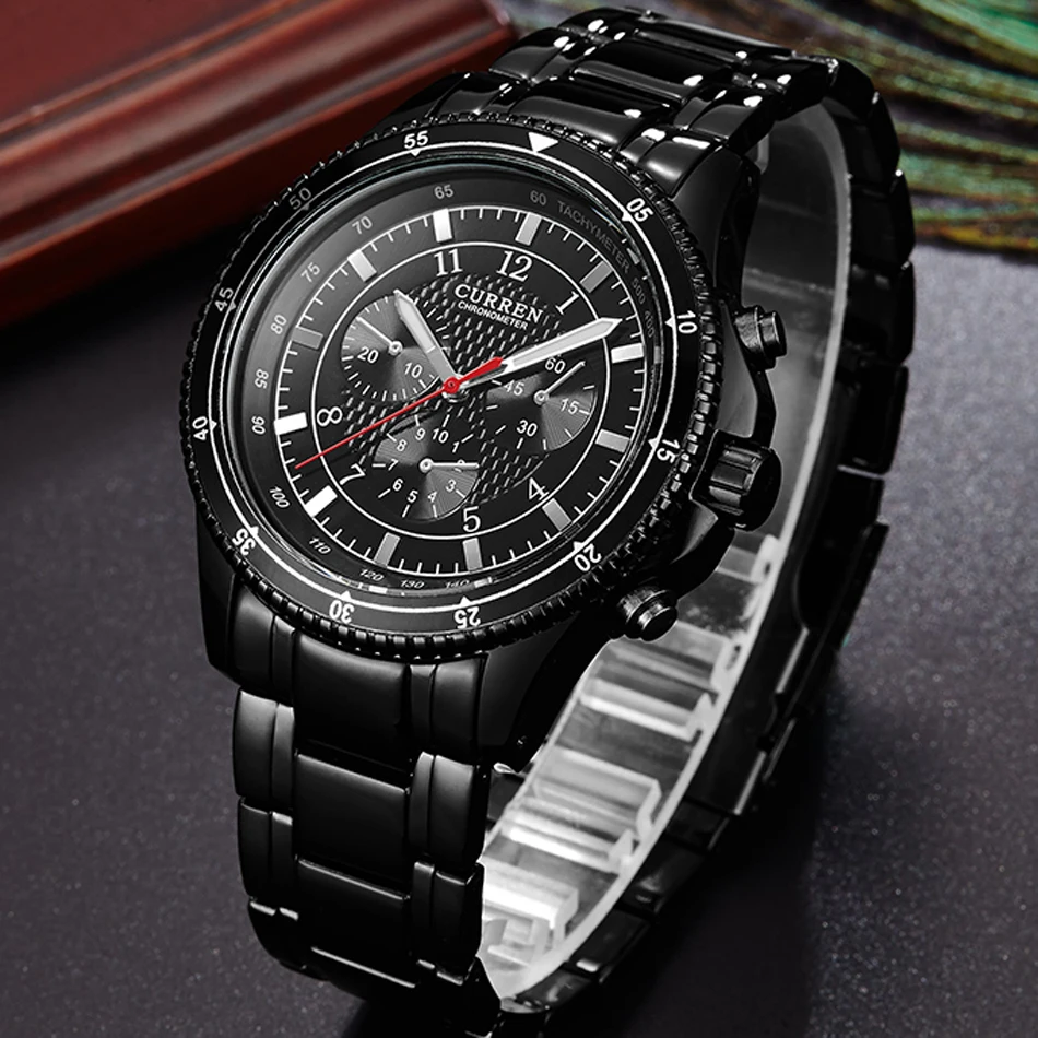 

Famous CURREN Luxury Brand Watches Men Quartz New Style Casual Male Sports Watch Clock Military Wristwatches Horloges Mannen
