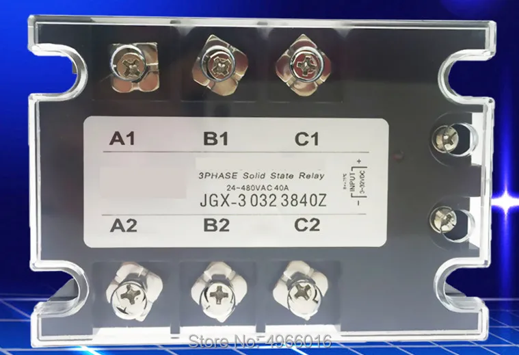 Трехфазное полупроводниковое реле JGX-3 40A DC Управление AC SSR-40DA MGR-3 DJ оборудование аксессуары