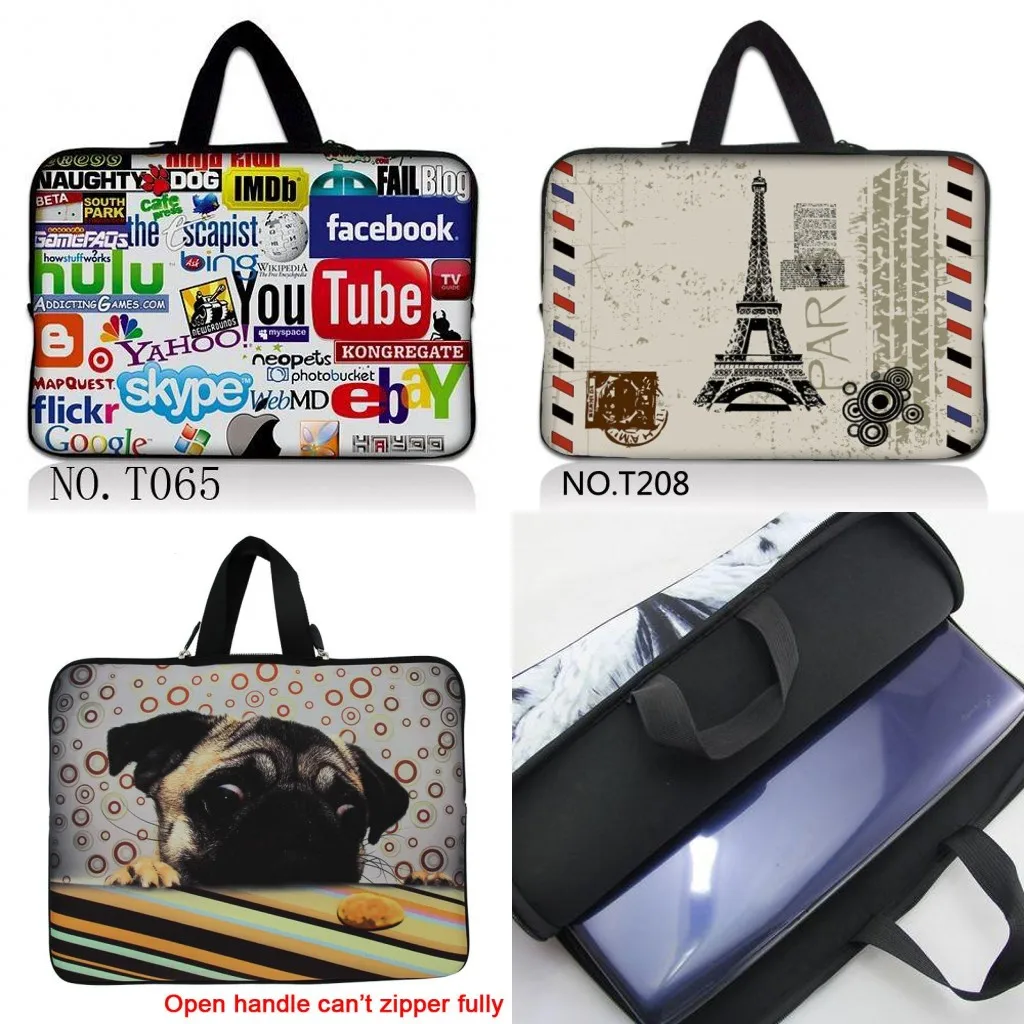 Cool Designs Laptop Sleeve Soft Notebook Case Bag For 10" 11" 12" 13" 14" 15" 17" Macbook Dell