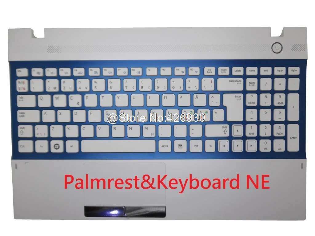 Подставка для ноутбука и клавиатура Samsung 300V5A 305V5A английская русская Арабская