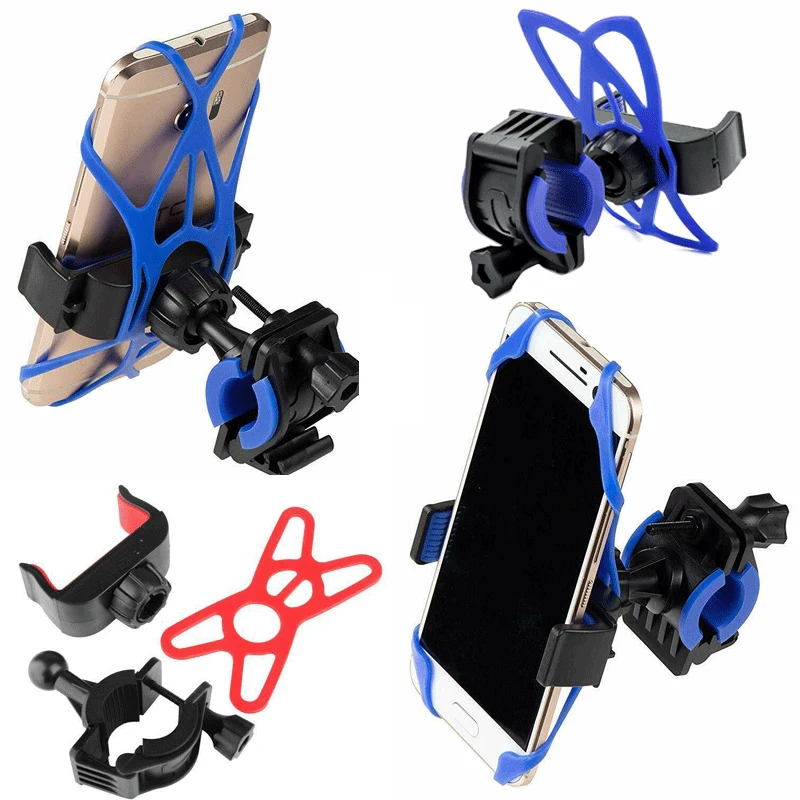 

1pc Universal Motorcycle MTB Bike Bicycle Handlebar Mount Holder Stand Adjustable For Mobile Phone