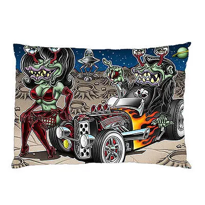 

RAT FINK Decorative Throw Pillow Case Design Luxury Printing Pillow Cover Rectangle Square Pillowcase