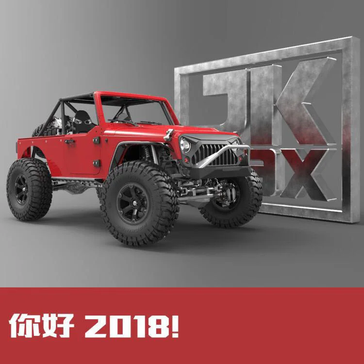 

CAPO JKMAX Metal Rock Crawler Car Kit Model Capo 1/8 RC Racing 336mm wheelbase Chasis