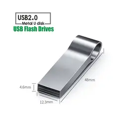 Высокоскоростная металлическая ручка USB накопитель 16 ГБ 32 ГБ 64 Гб 128 ГБ USB флеш-накопитель 8 16 32 64 128 ГБ Флешка USB флешка