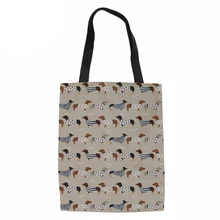 Женская сумка-тоут, одежда для собак, женская сумка для покупок, повседневные сумки для девочек, складная Повседневная пляжная сумка, большие сумки