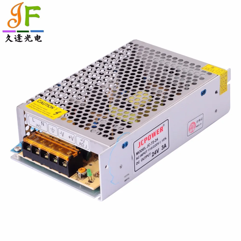 Светодиодный ленточный светильник высокой мощности от AC110V/220V до DC 24V 1A 2A 3A 5A 8.3A 10A