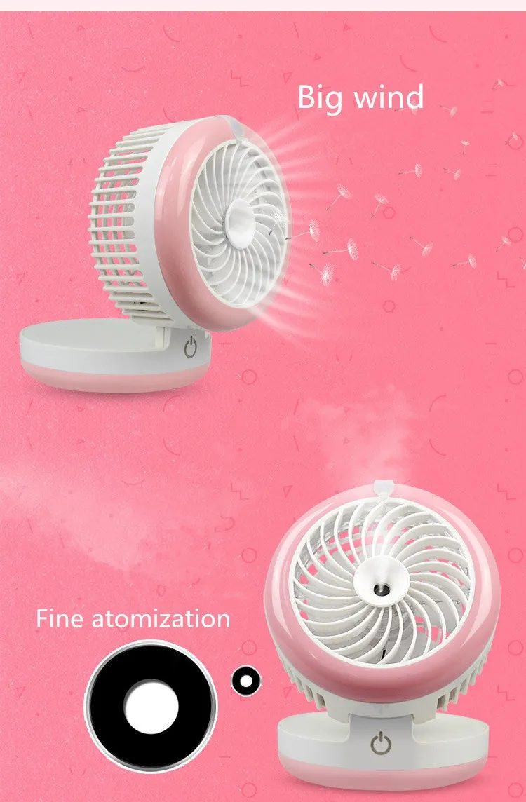 Mini desk fan for home office cooling