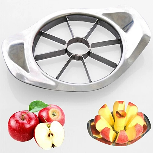 

Home Kitchen Stainless Steel Fruit Slicer Apple Corer Pear Cutters Knife Peeler Cut Tool