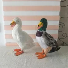 Реквизит утка модель утки перо утка реквизит для фотосъемки