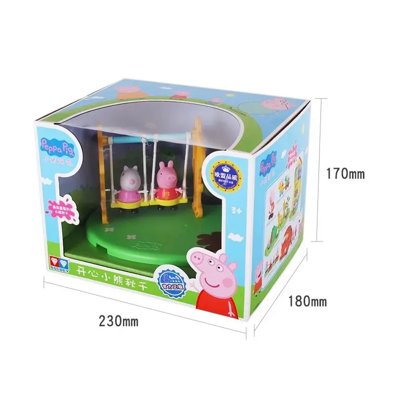 2019 подлинный Свинка Пеппа игрушка Моделирование PEPPA Джордж кукла Счастливый