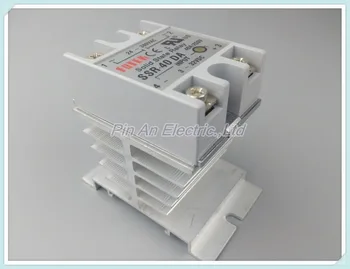 

SSR40DA Hot Sale DC to AC Single Phase Solid State Relay SSR-40DA 40A 90-480V AC+Heat Sink