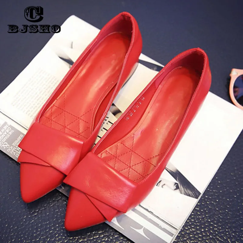 CBJSHO 2017 Ladies Loafers Flats Women Square Heel Shoes Pointed Toe Oxford For Women Spring Brand